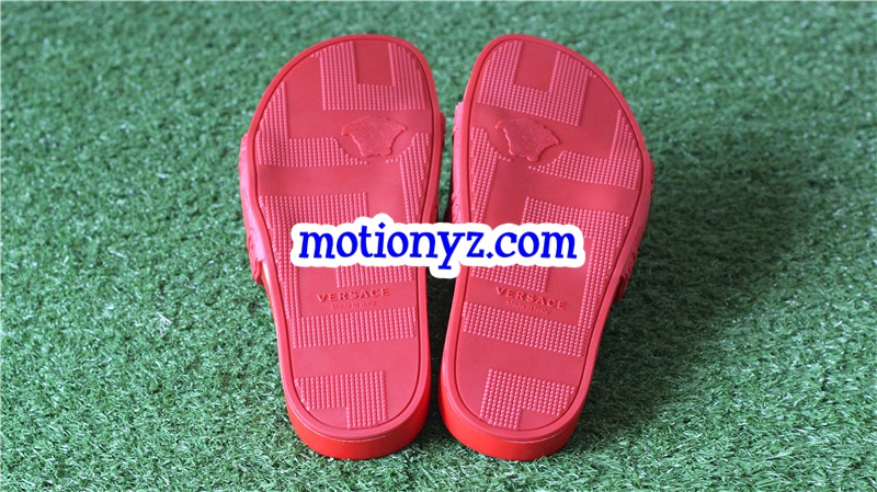 Brand Versace Red slide